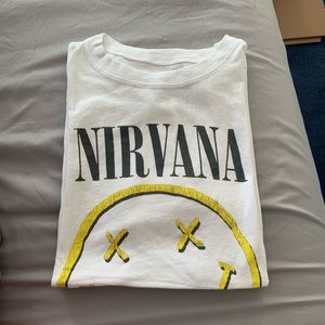 Nirvana band tee
